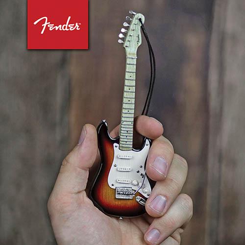 Fender Sunburst Strat – 6″ Holiday Ornament - Image 2