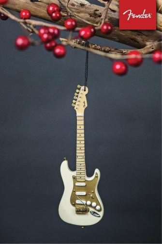 Fender '50s Cream Strat – 6″ Holiday Ornament