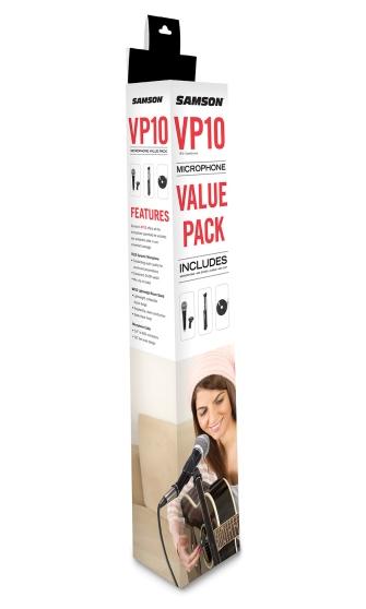 Samson VP10 Microphone Value Pack