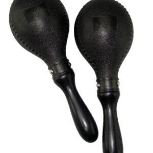 Double Black Plastic Maracas