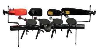 4 Paddle Rhythm Rack With No Stand Rack Will Clamp On To Any Existing Stand