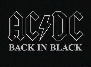 AC/DC – Back In Black – Wall Poster