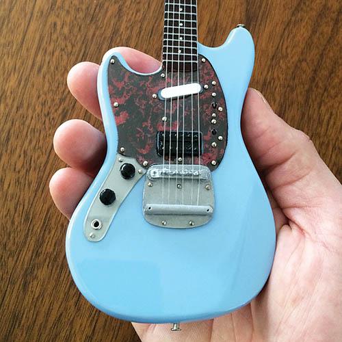 Fender™ Mustang Solid Blue Model - Image 3