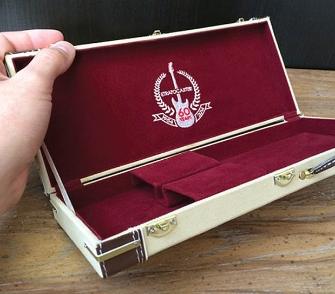 Mini Fender™ 60th Anniversary Strat Guitar Case With Embroidered Logo