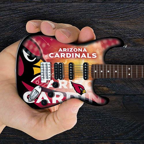 Arizona Cardinals 10“ Collectible Mini Guitar - Image 2
