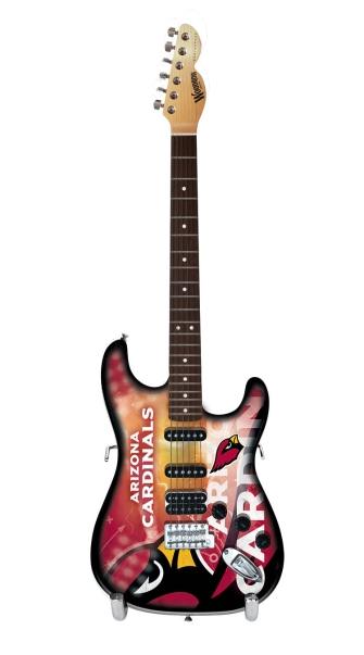 Arizona Cardinals 10“ Collectible Mini Guitar