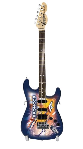 Denver Broncos 10“ Collectible Mini Guitar