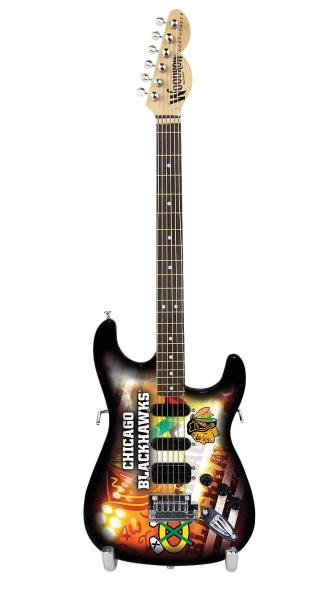 Chicago Blackhawks 10“ Collectible Mini Guitar
