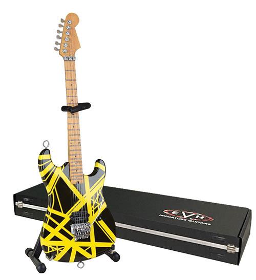 EVH Bumblebee (VH2) Miniature Replica Guitar - Image 4