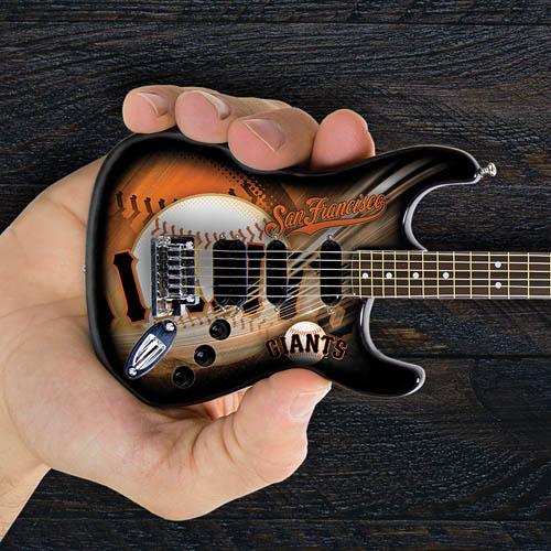 San Francisco Giants 10“ Collectible Mini Guitar - Image 2