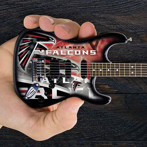 Atlanta Falcons 10“ Collectible Mini Guitar - Image 2