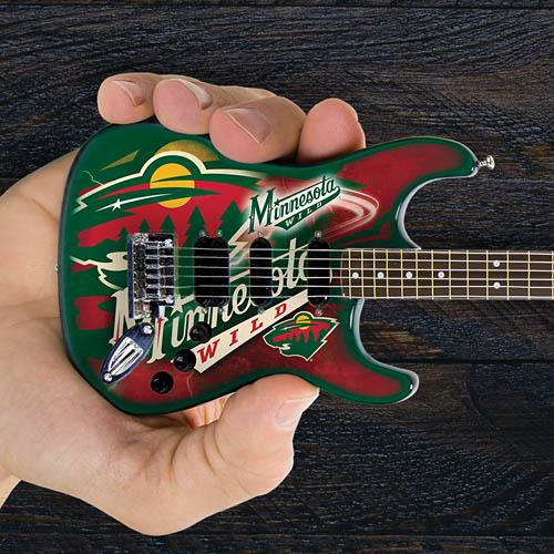 Minnesota Wild 10“ Collectible Mini Guitar - Image 2