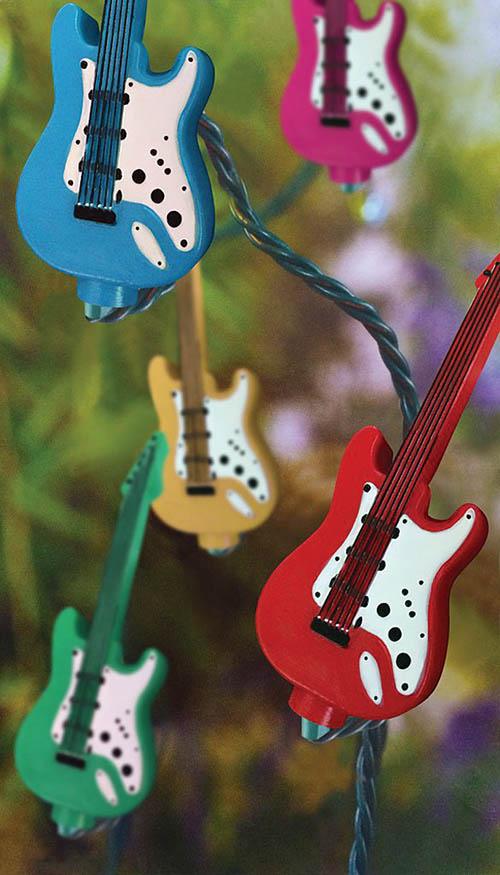 Axe Heaven Musician Party Lights – Electric Guitar Double-cutaway Edition - Image 3