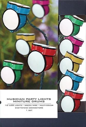 Musician Party Lights – Drum Edition