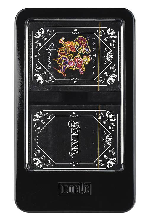 Santana Double Deck Playing Card Set With Dice - Image 2