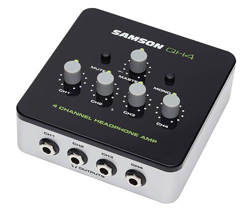 Samson QH4 4-channel Headphone Amplifier - Image 2