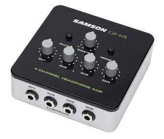 Samson QH4 4-channel Headphone Amplifier