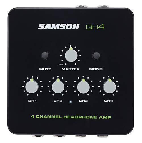 Samson QH4 4-channel Headphone Amplifier - Image 3