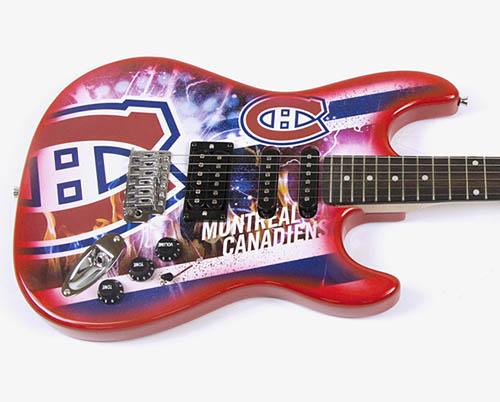 Montreal Canadiens Northender Electric Guitar Limited Edition - Image 2