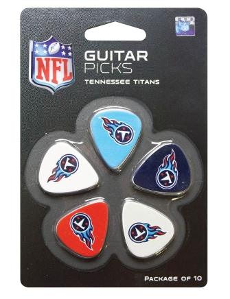 Tennessee Titans 10-Pack Guitar Picks