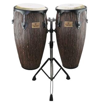 Supremo Select Series Conga Set – Lava Wood Finish