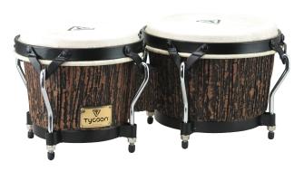 Supremo Select Series Bongos – Lava Wood Finish