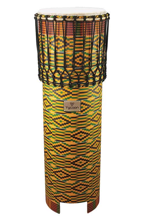 Ngoma Drum With Kente Cloth Finish - Image 2