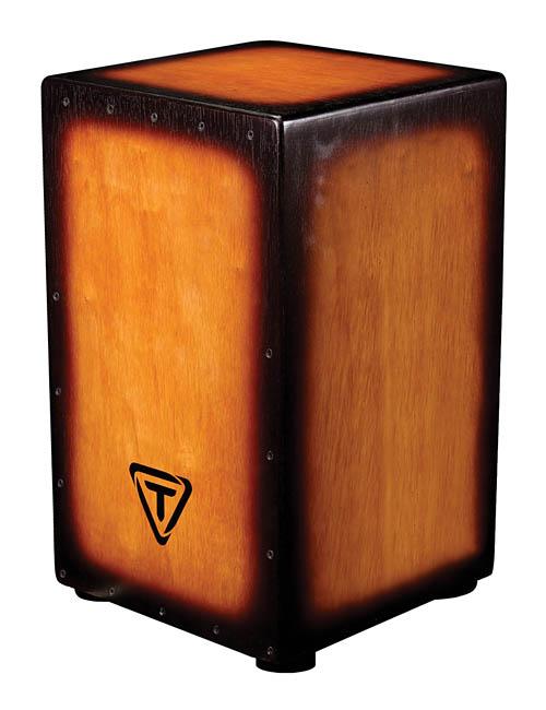 Tycoon 29 Series Siam Oak Cajon with Sunburst Birch Front Plate - Image 2