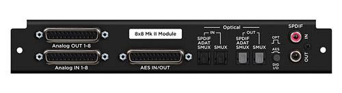 8 Analog I/o + 8 Aes/optical I/o Module - Image 2