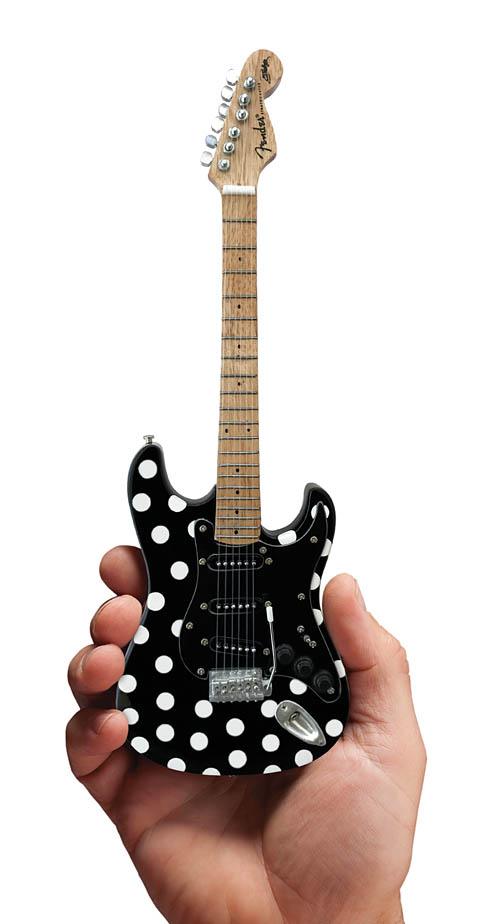 Fender™ Stratocaster™ – Black – Polka Dots - Image 2