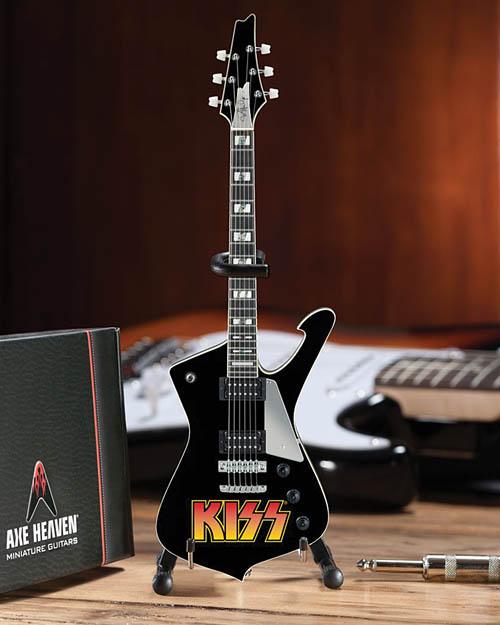 Officially Licensed Kiss Logo Paul Stanley Iceman International Mini Guitar - Image 3