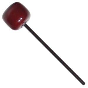 Red Wood Bass Drum Beater