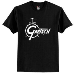 Gretsch Drums Black Classic Logo Tee