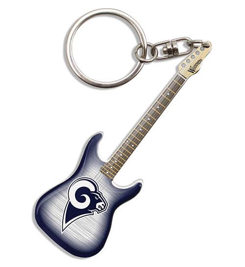 Los Angeles Rams Electric Guitar Keychain - Image 2