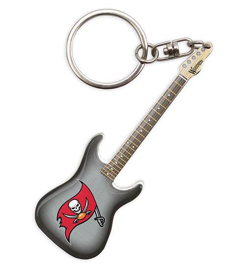 Tampa Bay Buccaneers Electric Guitar Keychain - Image 2