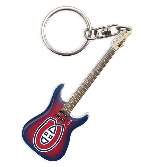 Montreal Canadiens Electric Guitar Keychain - Image 2
