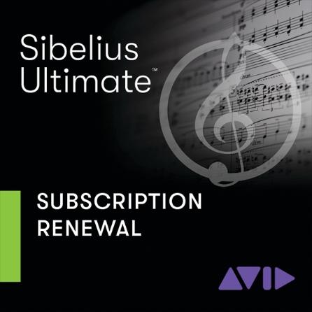 Sibelius Ultimate 1-Year Subscription Renewal