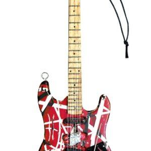 Eddie Van Halen – “frankenstein” (red/black) 6″ Holiday Ornament