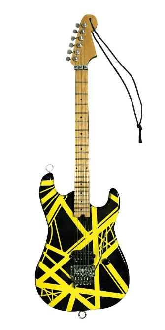 Eddie Van Halen Bumble Bee 6" Holiday Ornament
