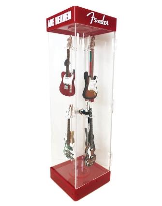 Axe Heaven Collectors Mini Guitar Acrylic Display Case