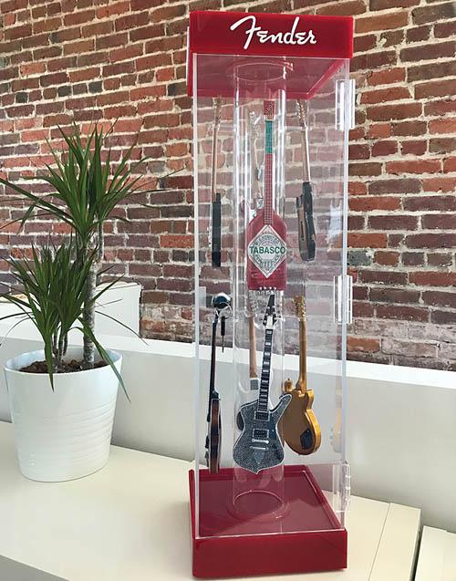 Custom Axe Heaven® Collectors Mini Guitar Acrylic Display Case - Image 3