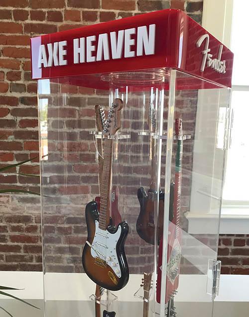 Custom Axe Heaven® Collectors Mini Guitar Acrylic Display Case - Image 5