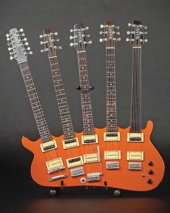 Rick Nielsen™ 5-neck Orange Monster Model