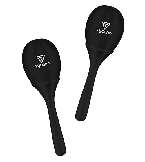 Tycoon Percussion Black Little Plastic Maracas - Image 2