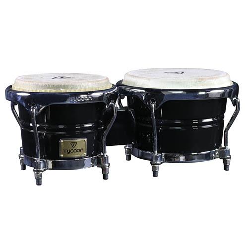 Tycoon Master Classic Series Bongos, 7" & 8.5", Black - Image 2