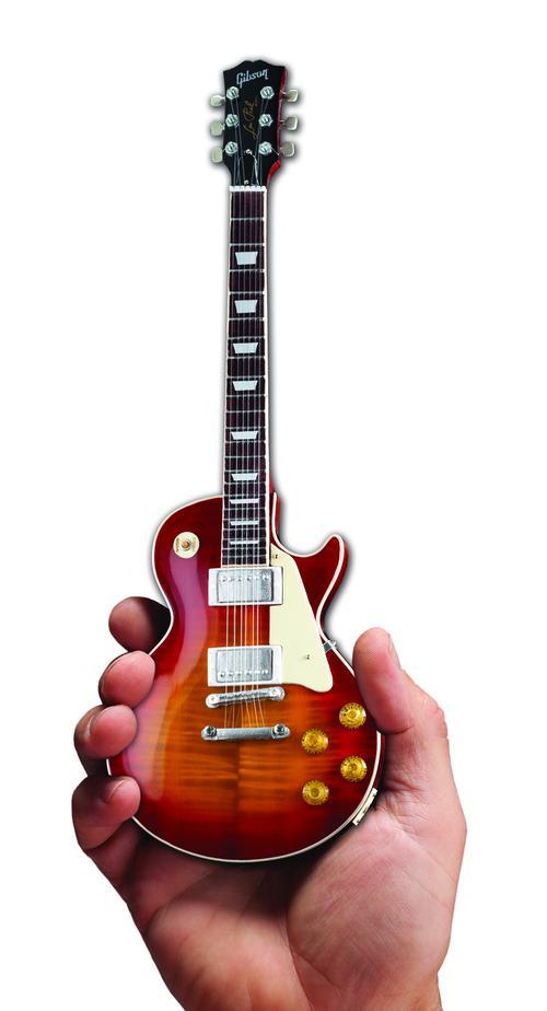 Gibson 1959 Les Paul Standard Cherry Sunburst Mini Guitar Replica - Image 2
