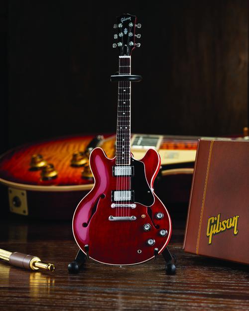 Gibson ES-335 Faded Cherry Mini Guitar Replica - Image 4