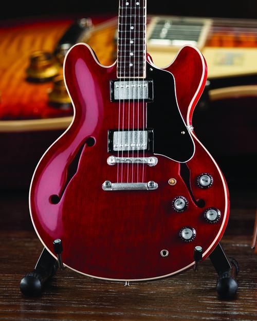 Gibson ES-335 Faded Cherry Mini Guitar Replica - Image 5