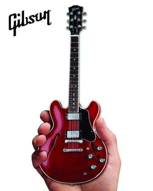 Gibson ES-335 Faded Cherry Mini Guitar Replica - Image 7