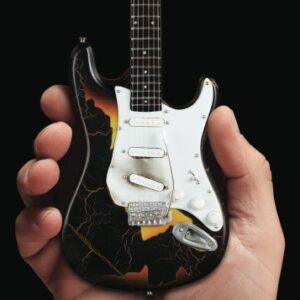 Fender Strat Famous Burnt Mini Guitar